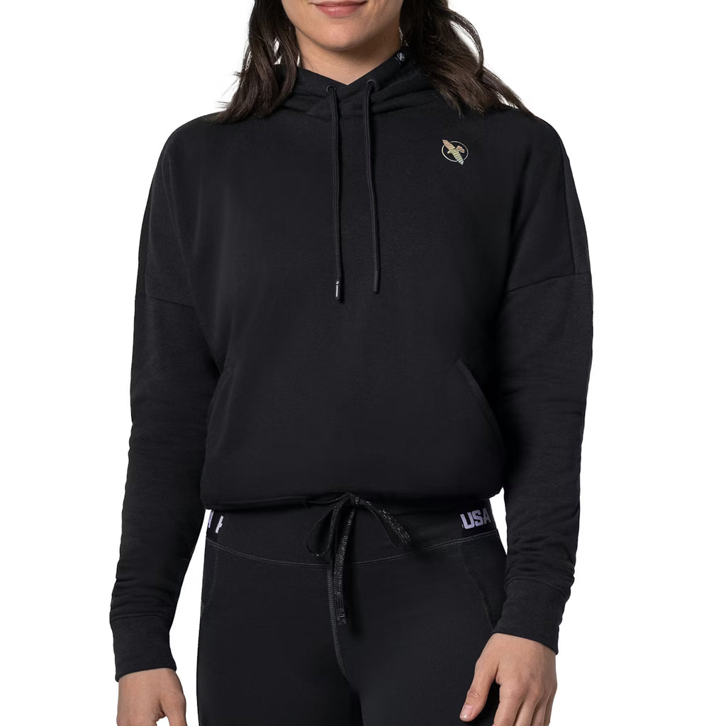 Hayabusa Womens Fleece Cropped Hoodie