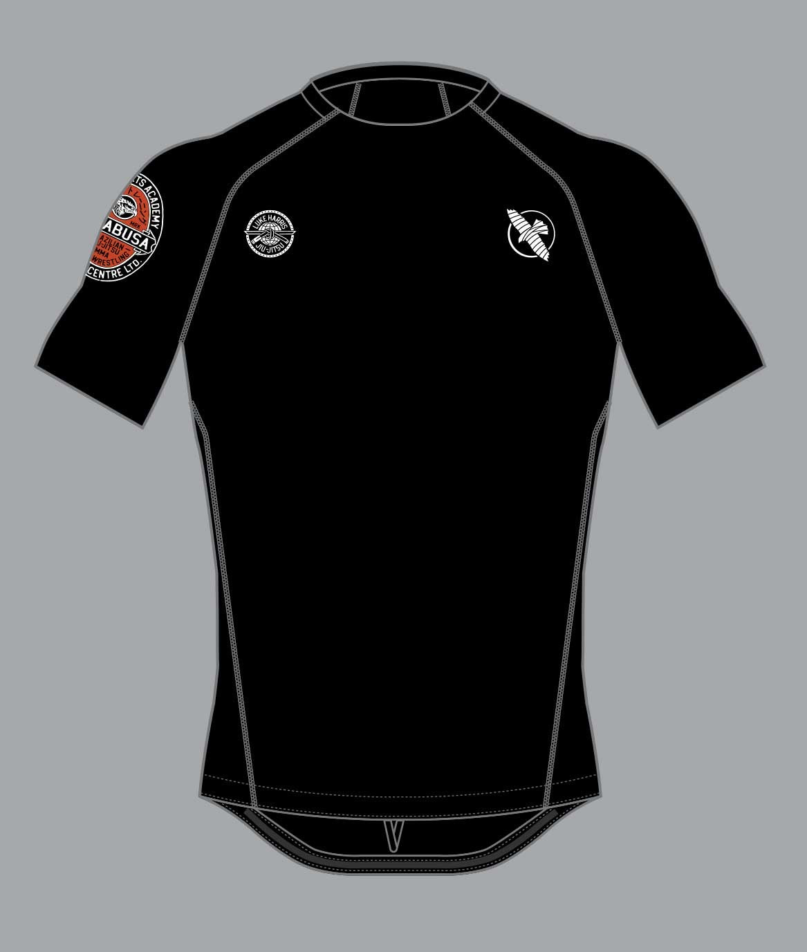 Hayabusa x Hayabusa TC Dragon & Falcon SS Rashguard